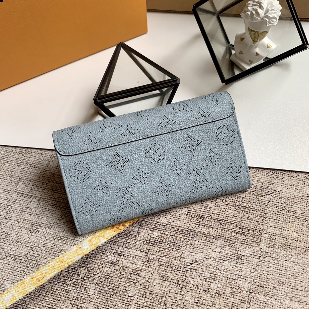 l0vis Vvtt0n iris wallet monogram pattern blue m60145 19 x 12 x 2 cm