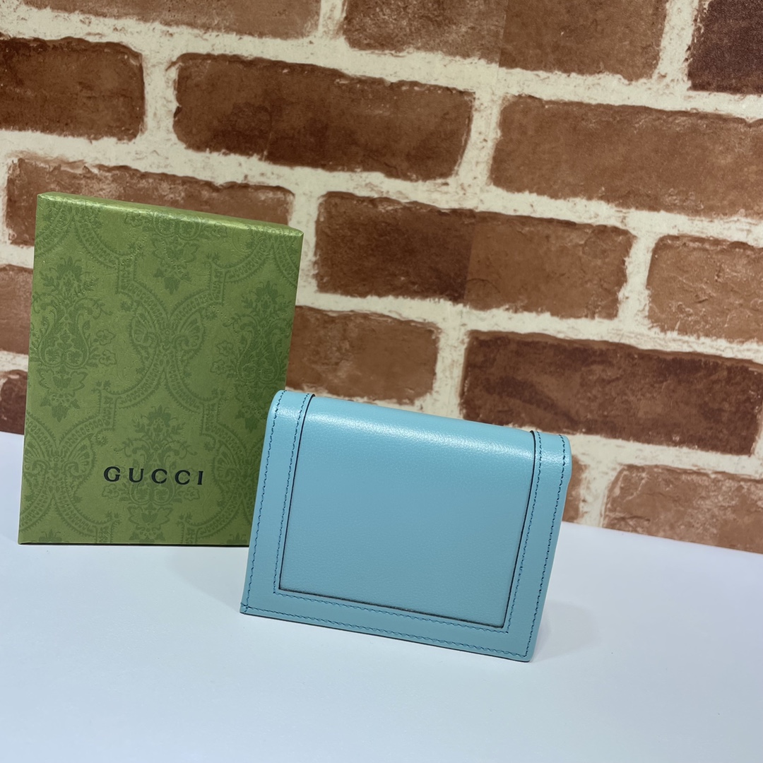 Gvc*1 diana card case wallet blue 658244 11 x 8 x 2.5 cm