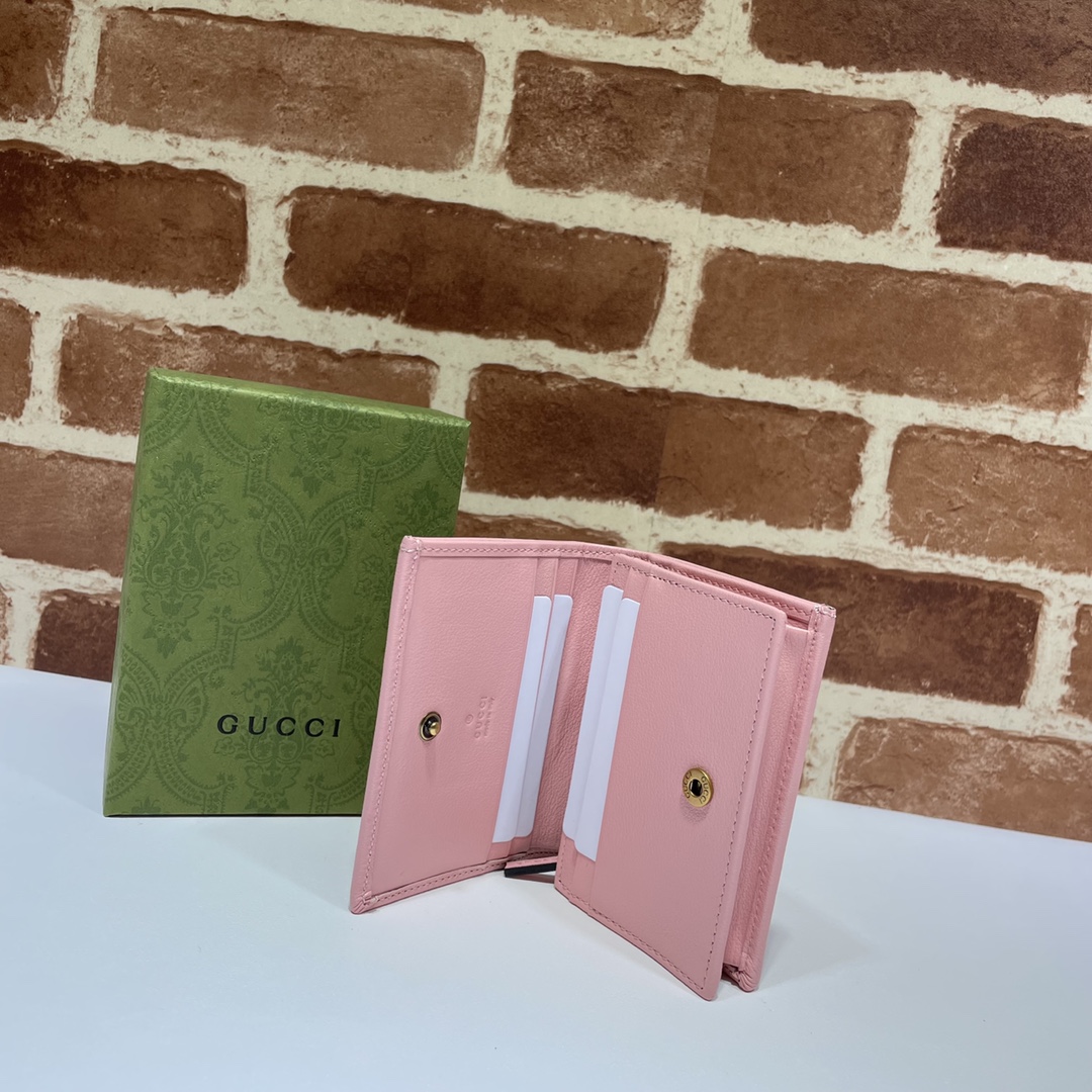 Gvc*1 diana card case wallet pink 658244 11 x 8 x 2.5 cm