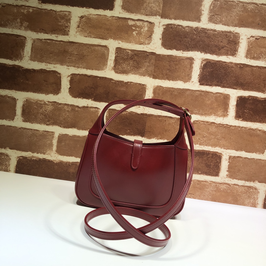 Gvc*1 mini jackie 1961 shoulder bag leather red 637091 19 x 13 x 3 cm