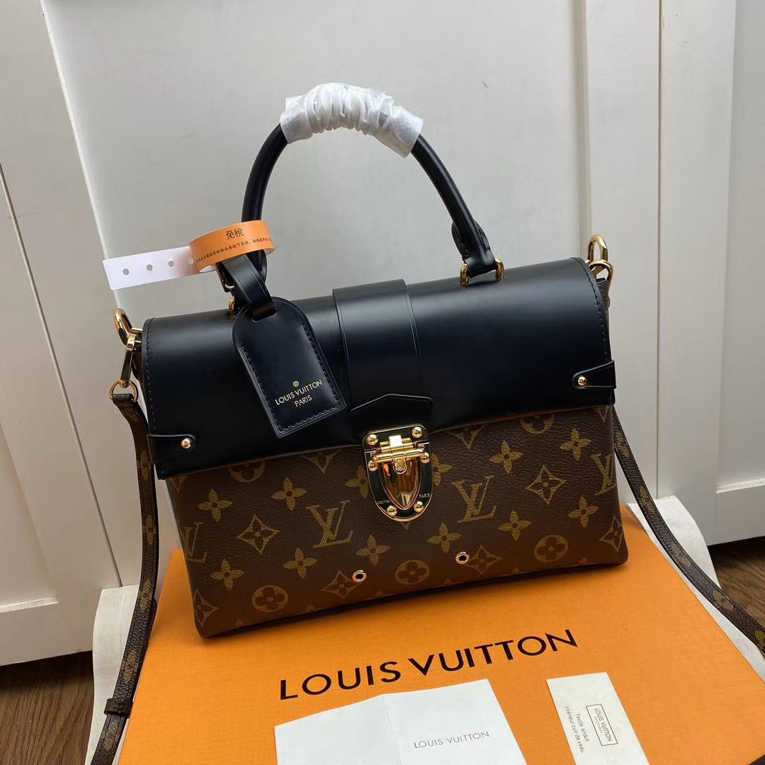 l0vis Vvtt0n one handle flap bag reference guide monogram canvas m43125 25 × 19 × 10 cm