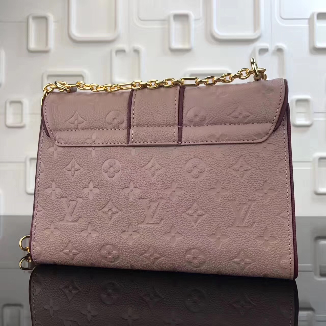 l0vis Vvtt0n saint sulpice bag monogram empreinte leather dark beige m43393 25 x 16.5 x 9 cm