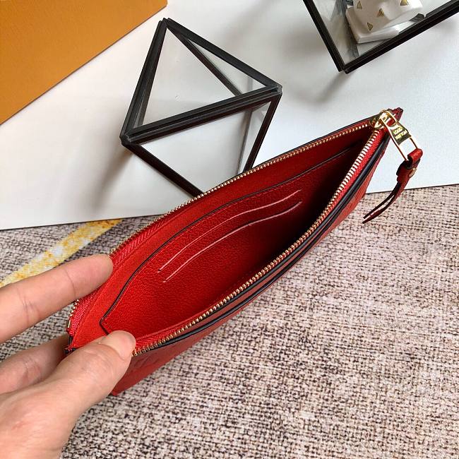 l0vis Vvtt0n pochette mélanie bb red m68712 20 x 10 x 0.3 cm