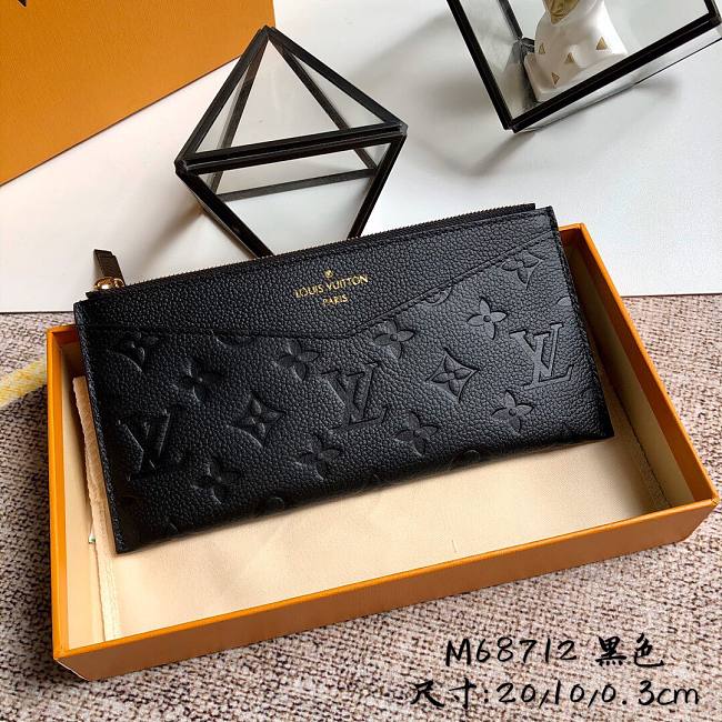 l0vis Vvtt0n pochette mélanie bb black m68712 20 x 10 x 0.3 cm