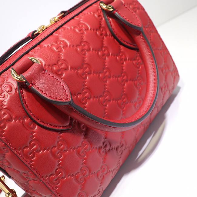 Gvc*1 mini joy signature leather red 475842 22 x 15 x 12 cm