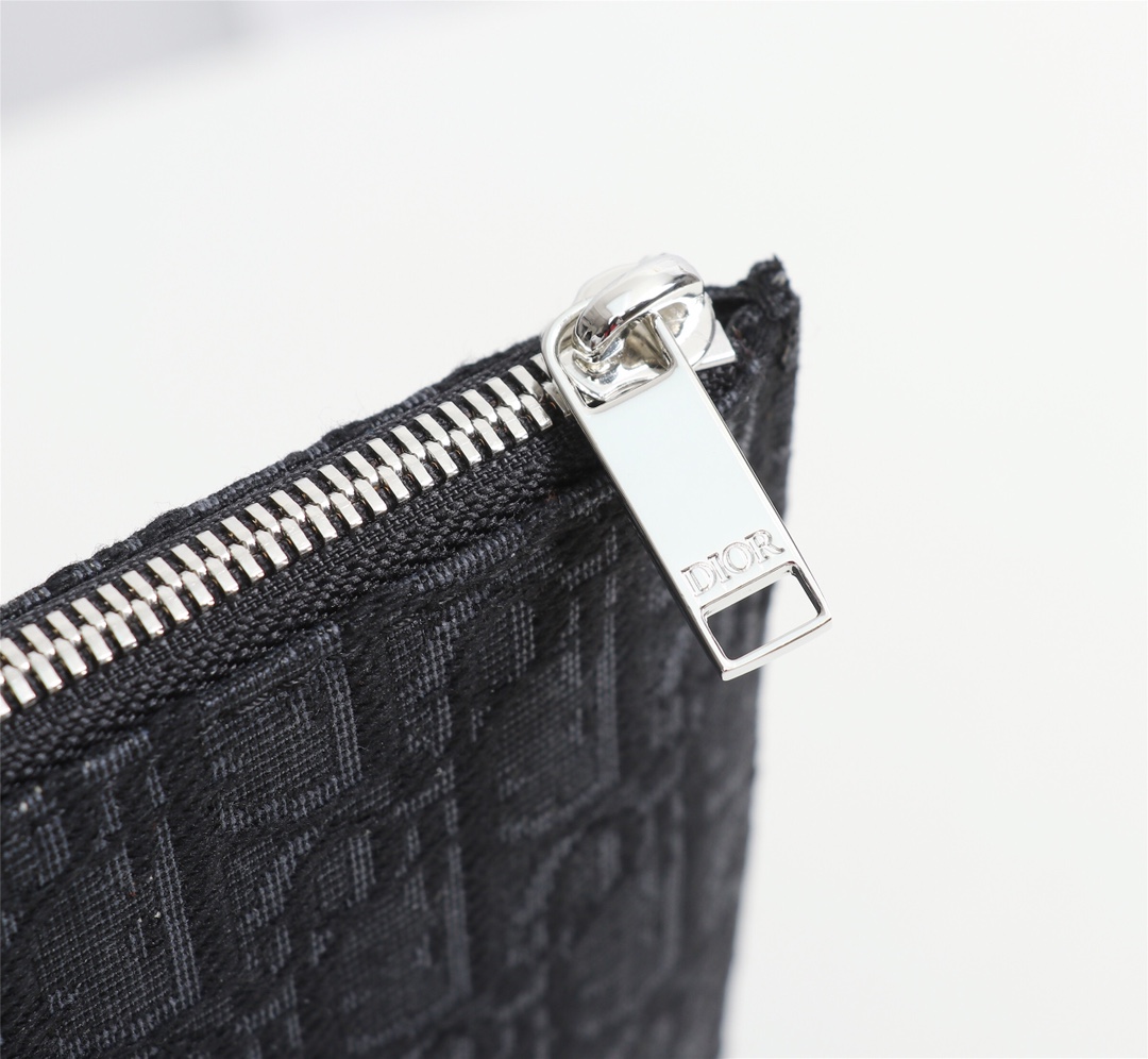 D10r pouch oblique jacquard black 2obca251yse 27 x 19 cm