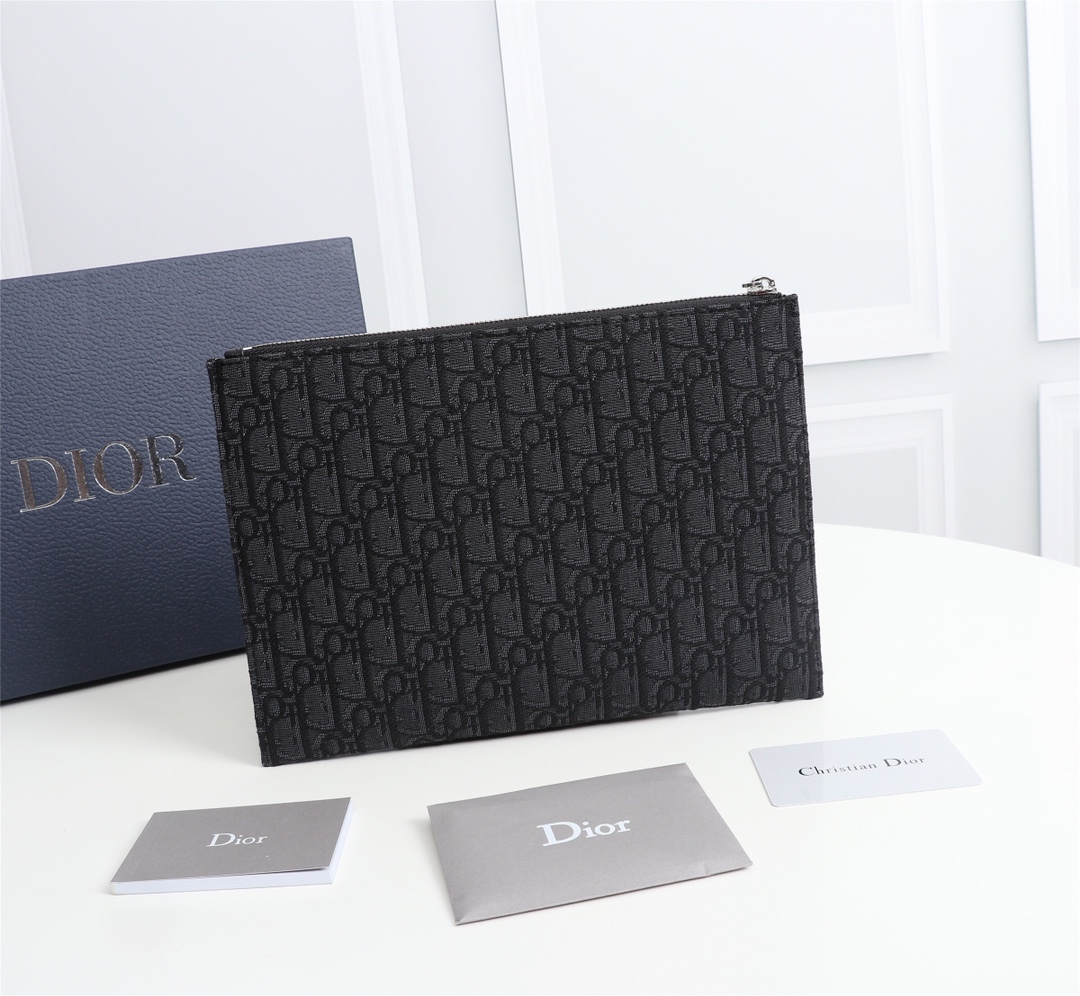 D10r pouch oblique jacquard black 2obca251yse 27 x 19 cm