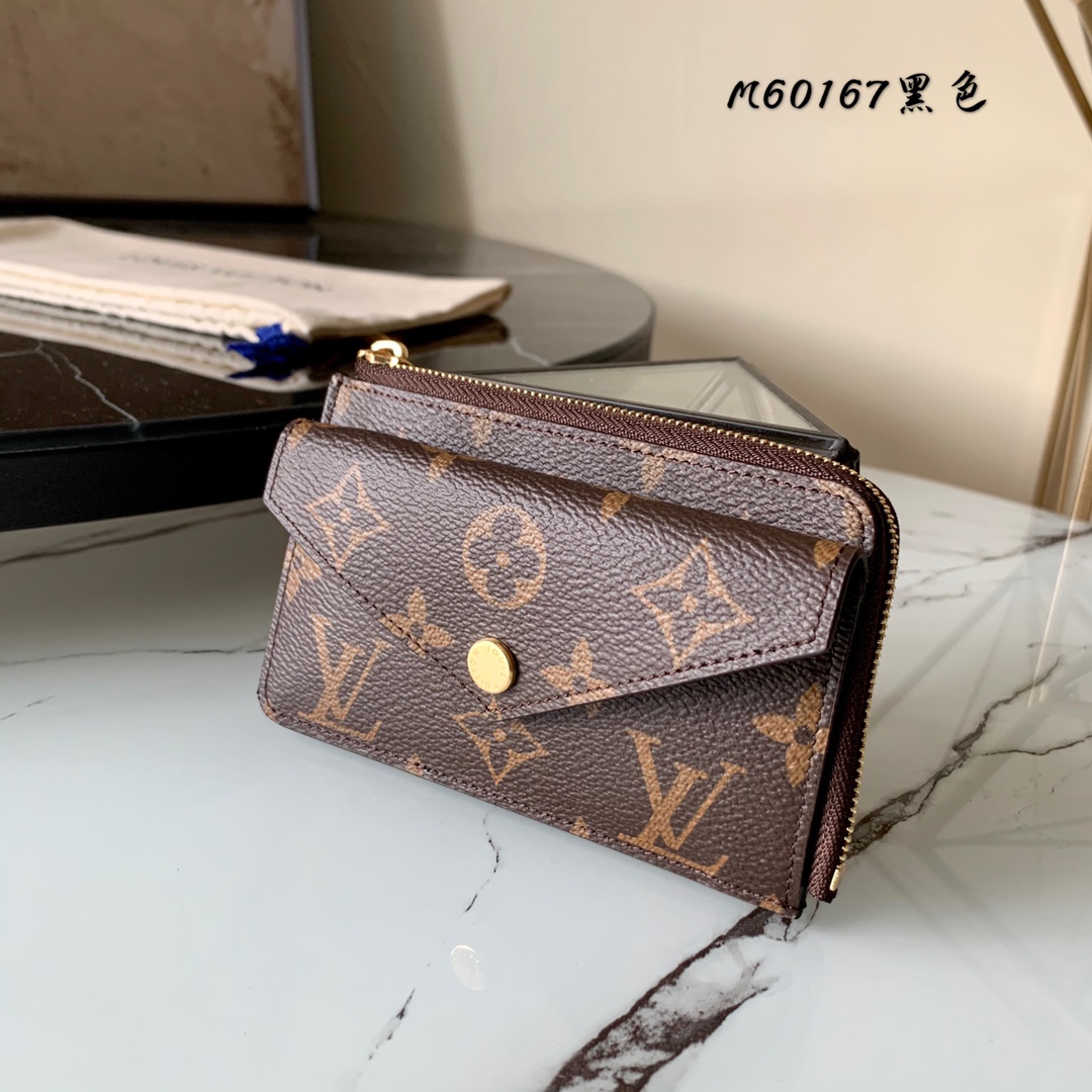 l0vis Vvtt0n card holder recto verso monogram canvas m69431 13 cm