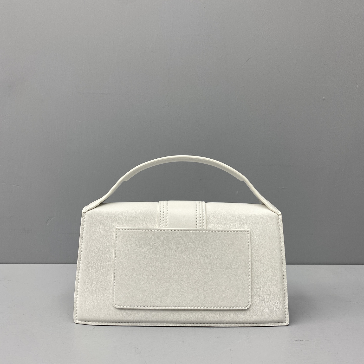 Ja*qvemvs le grand bambino leather white 213ba07 24 x 13 x 7 cm