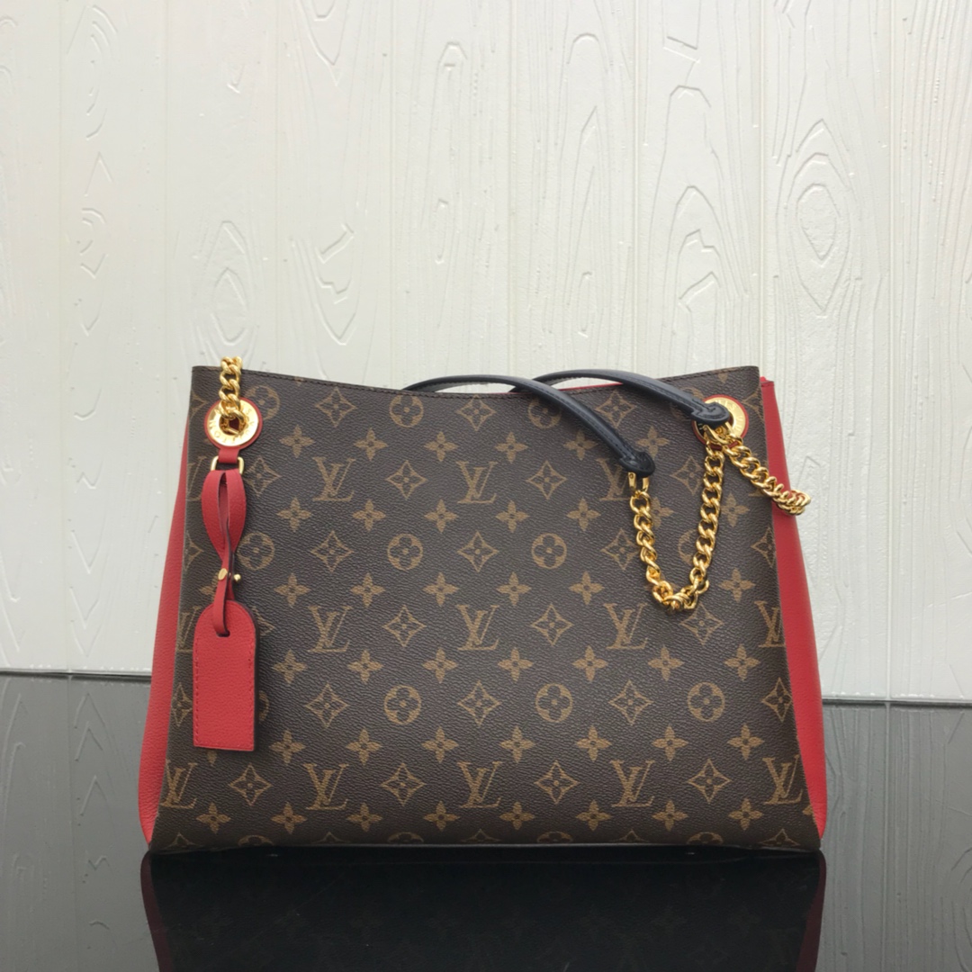l0vis Vvtt0n surÈne mm monogram canvas red m43772 36 x 26 x 13 cm