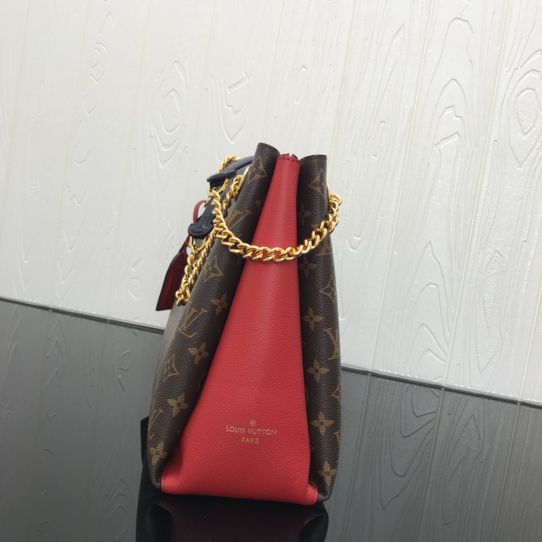 l0vis Vvtt0n surÈne mm monogram canvas red m43772 36 x 26 x 13 cm