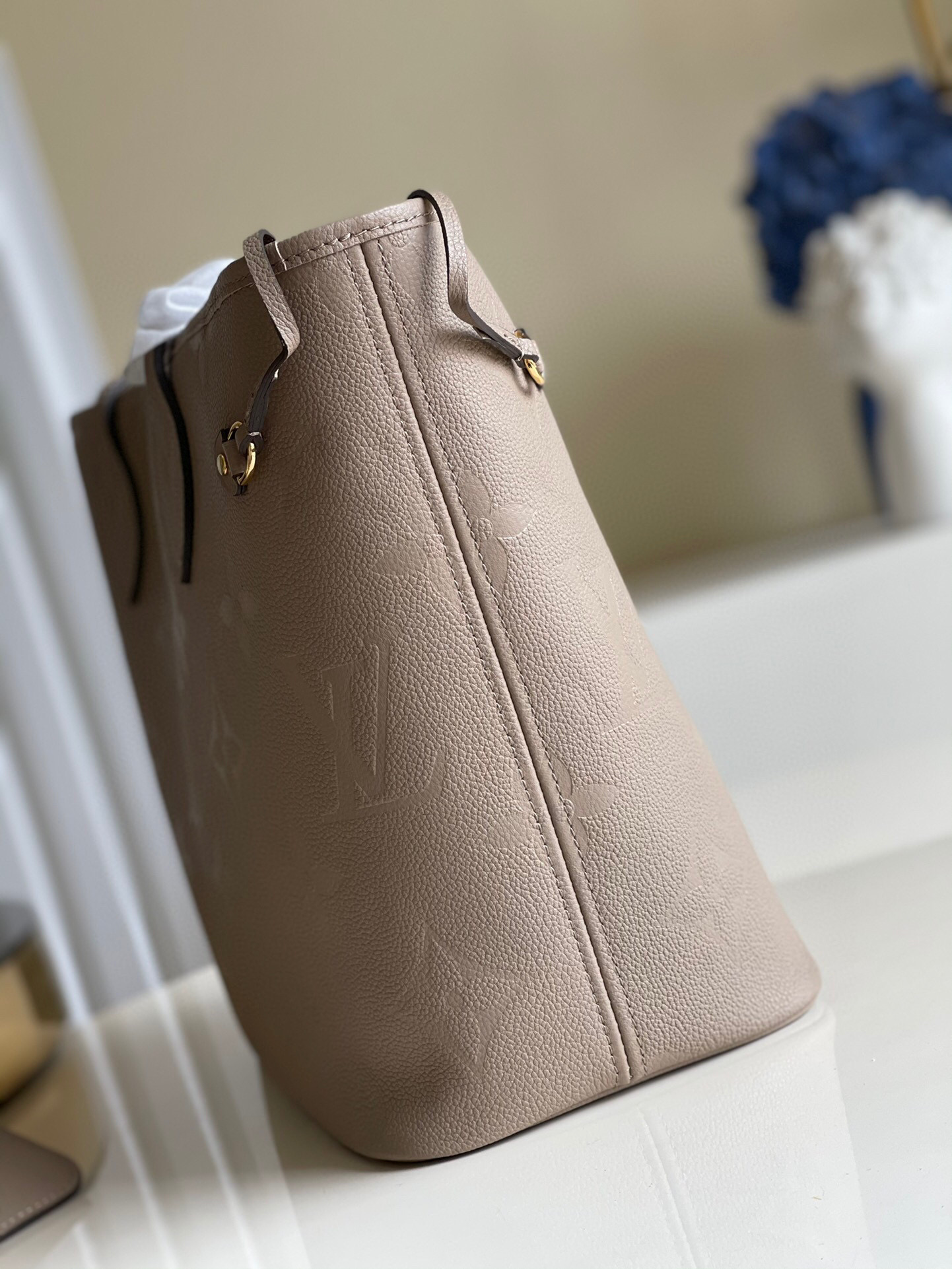 l0vis Vvtt0n neverfull mm monogram empreinte leather touretelle m45686 32 cm