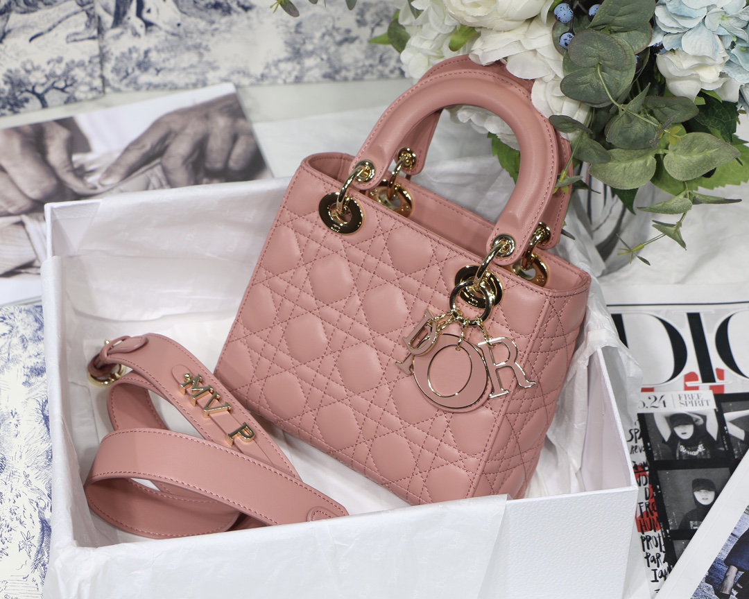 D10r lady D10r my abcD10r bag powder pink m0538 20cm