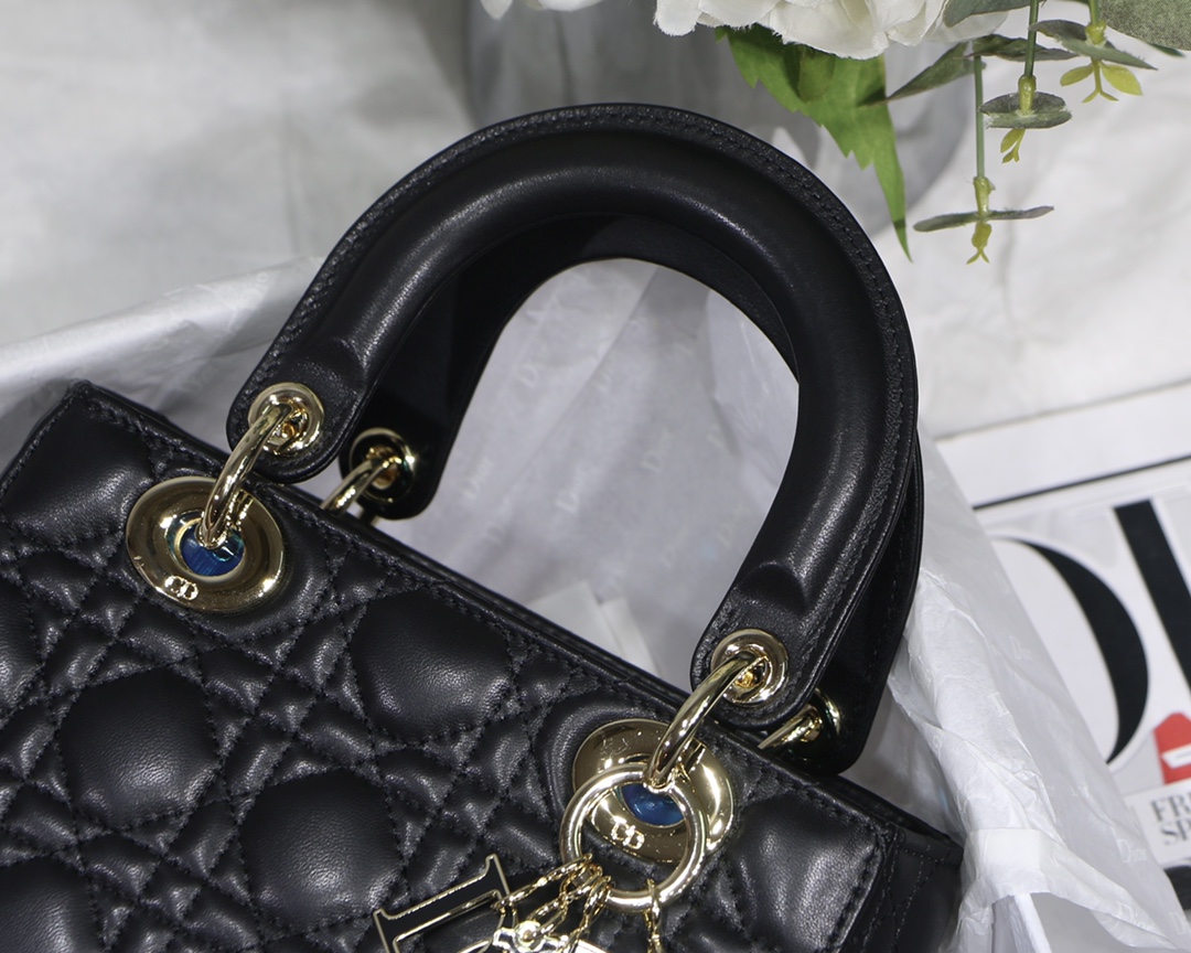 D10r lady D10r my abcD10r bag black metal m0538 20cm