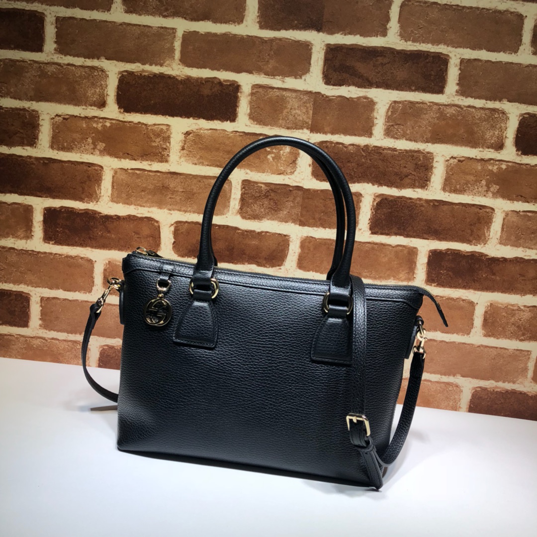 Gvc*1 convertible straight leather black 449659 30 x 22 x 12 cm