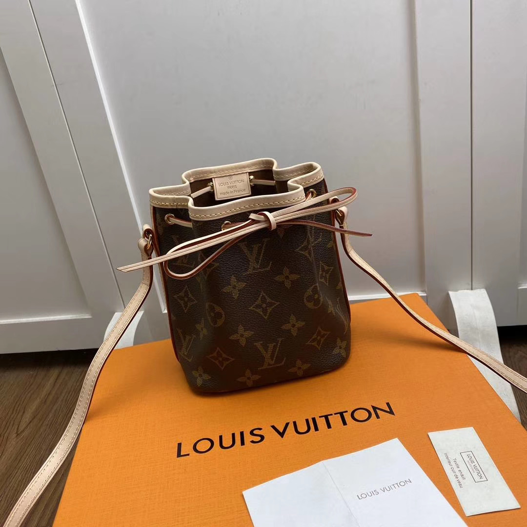 l0vis Vvtt0n nano noÉ monogram canvas m41346 13 x 15 x 9 cm