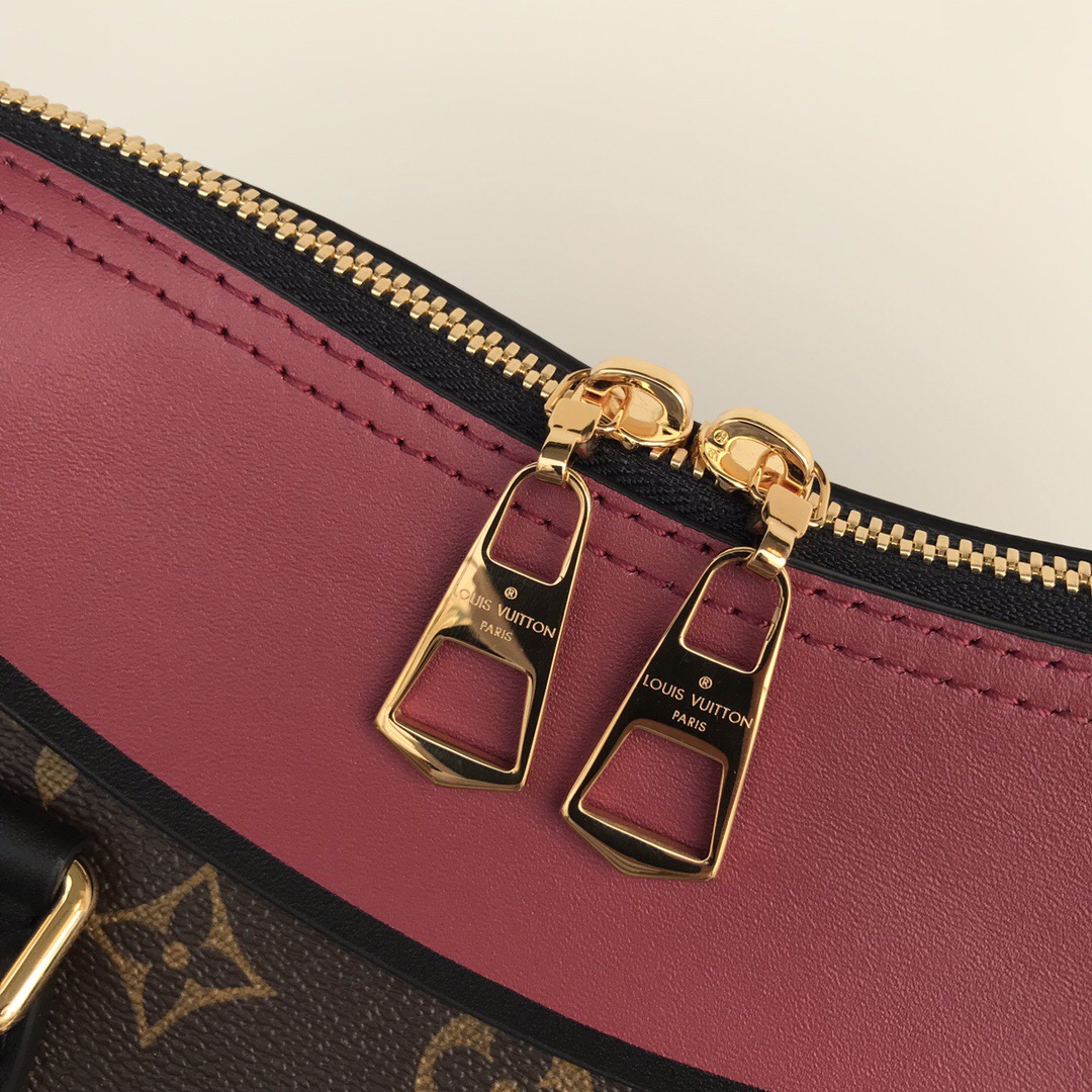 l0vis Vvtt0n tuileries tote bag monogram canvas burgundy m41456 35 x 24 x 13 cm