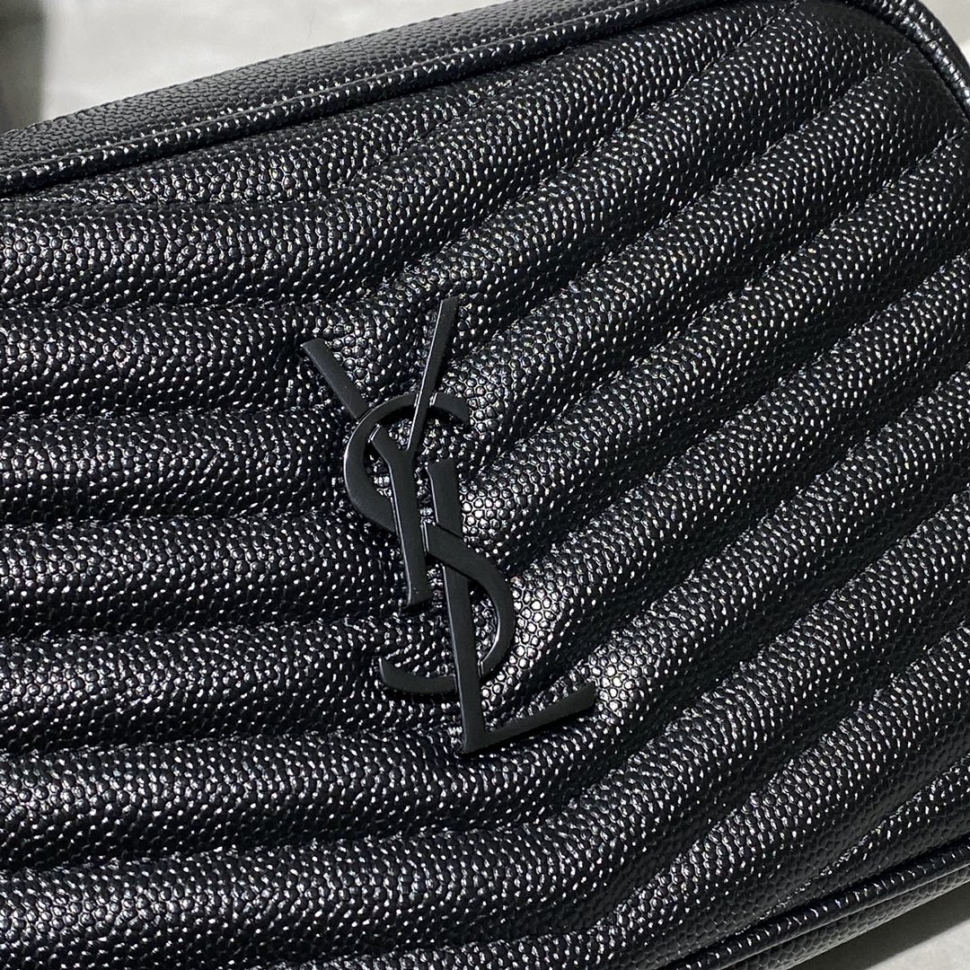 Y51 mini lou camera shoulder bag black metal 585040 18 × 10 × 5 cm