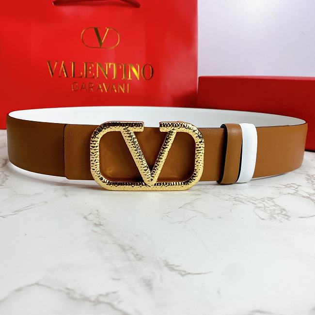 Va1e*ntin0 belt in brown