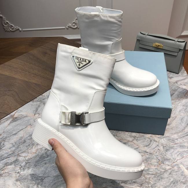 Pra*a boots white 001