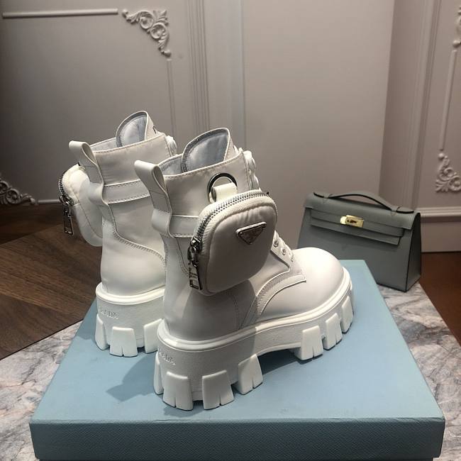 Pra*a boots white 002