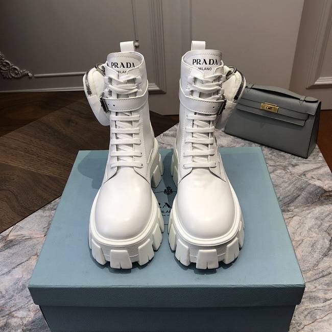 Pra*a boots white 002