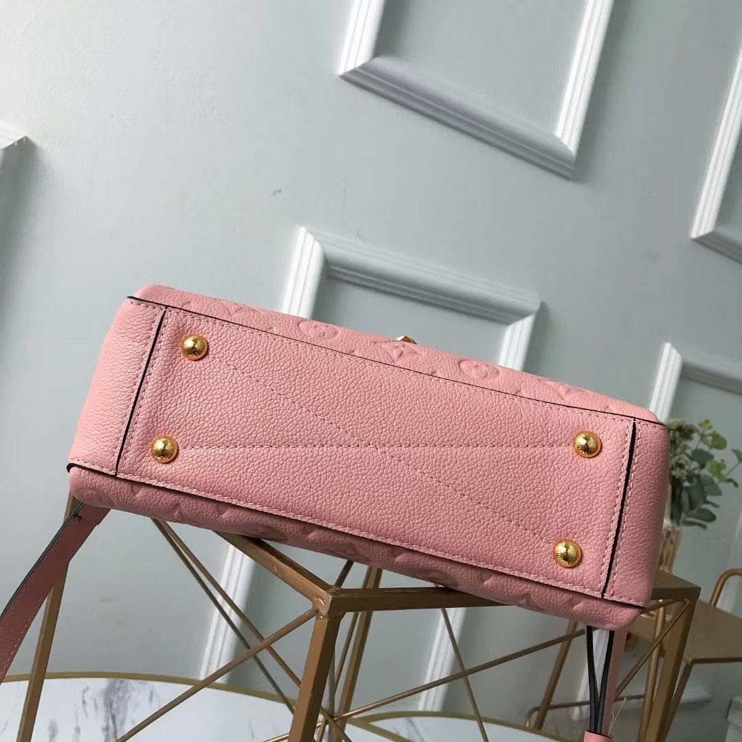 l0vis Vvtt0n georges bb monogram empreinte leather rose poudre m53942 27.5 x 17 x 11.5 cm