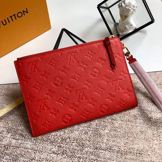 l0vis Vvtt0n pochette melanie mm red m68705 23 x 16 x 2 cm