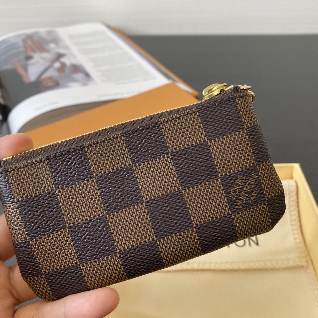 l0vis Vvtt0n key pouch damier cancas n62658 11.5 x 6.5cm