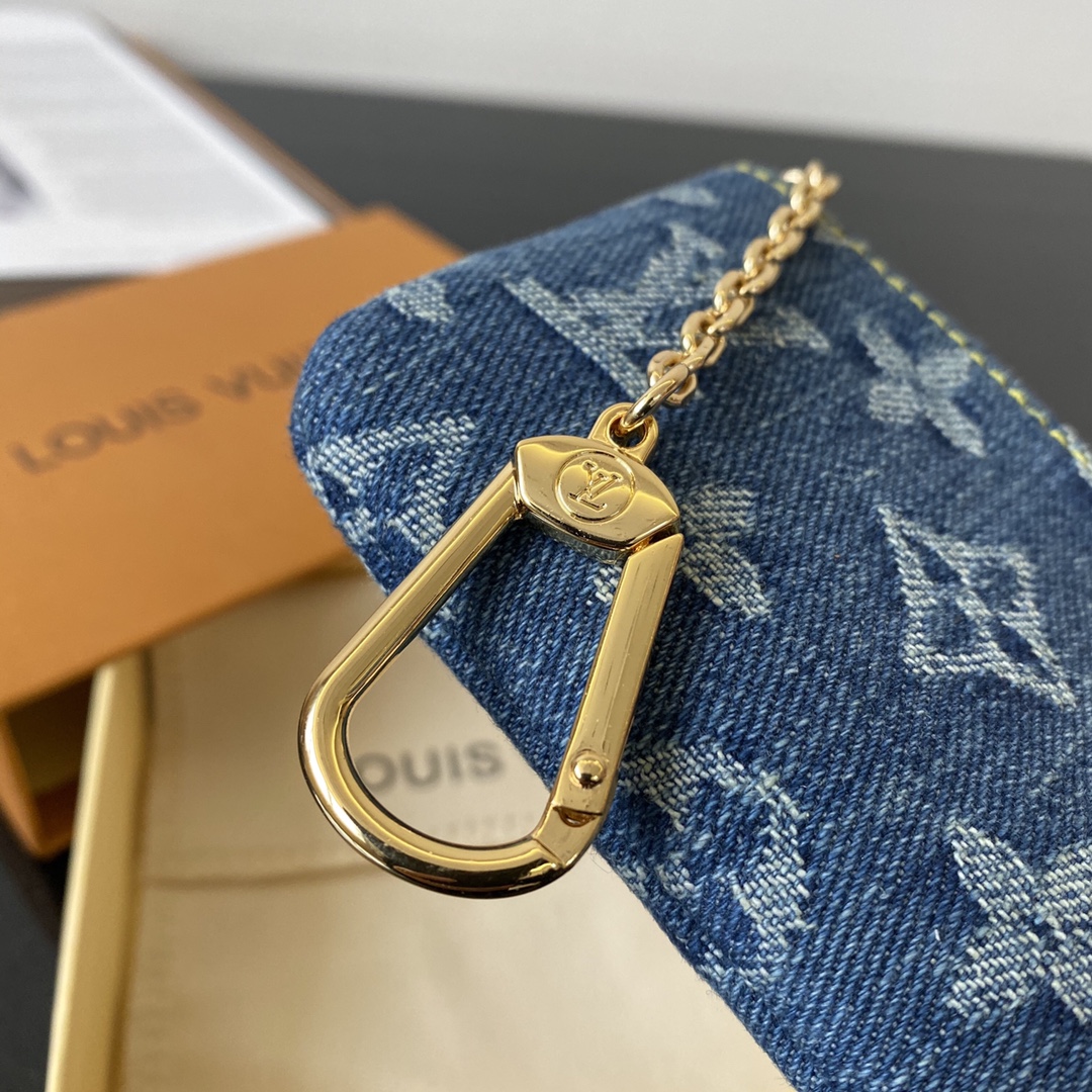 l0vis vvtt0n key pouch De*1m n62659 11.5 x 6.5cm