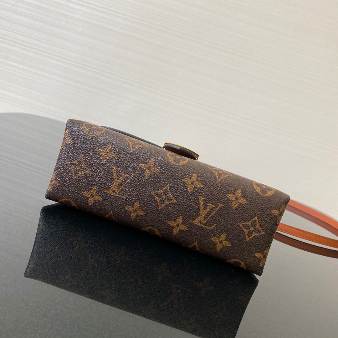 l0vis Vvtt0n locky bb bag monogram canvas caramel m44654 20 x 16 x 7.5 cm