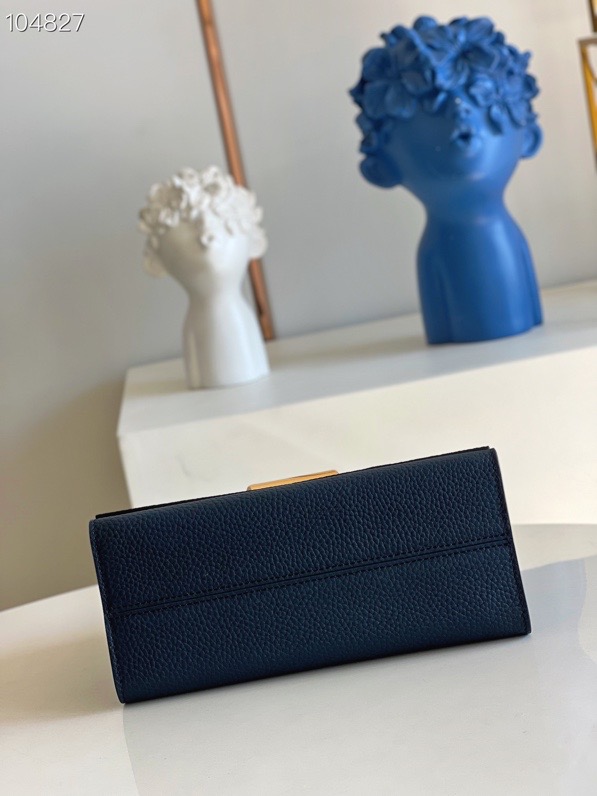 l0vis Vvtt0n twist one handle pm taurillon leather blue marine m58793 17 x 25 x 11 cm
