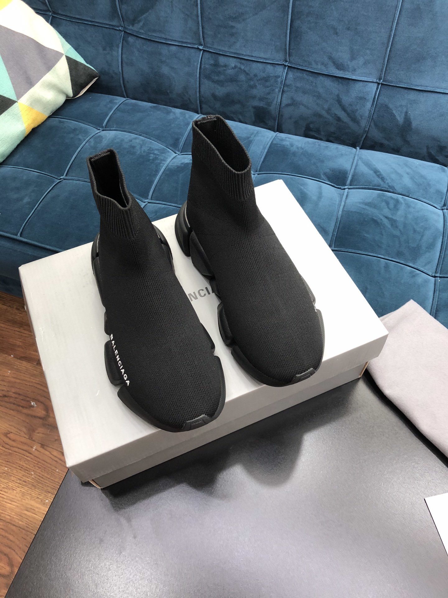 Ba1en*iaga speed 2.0 sneakers 617239 black