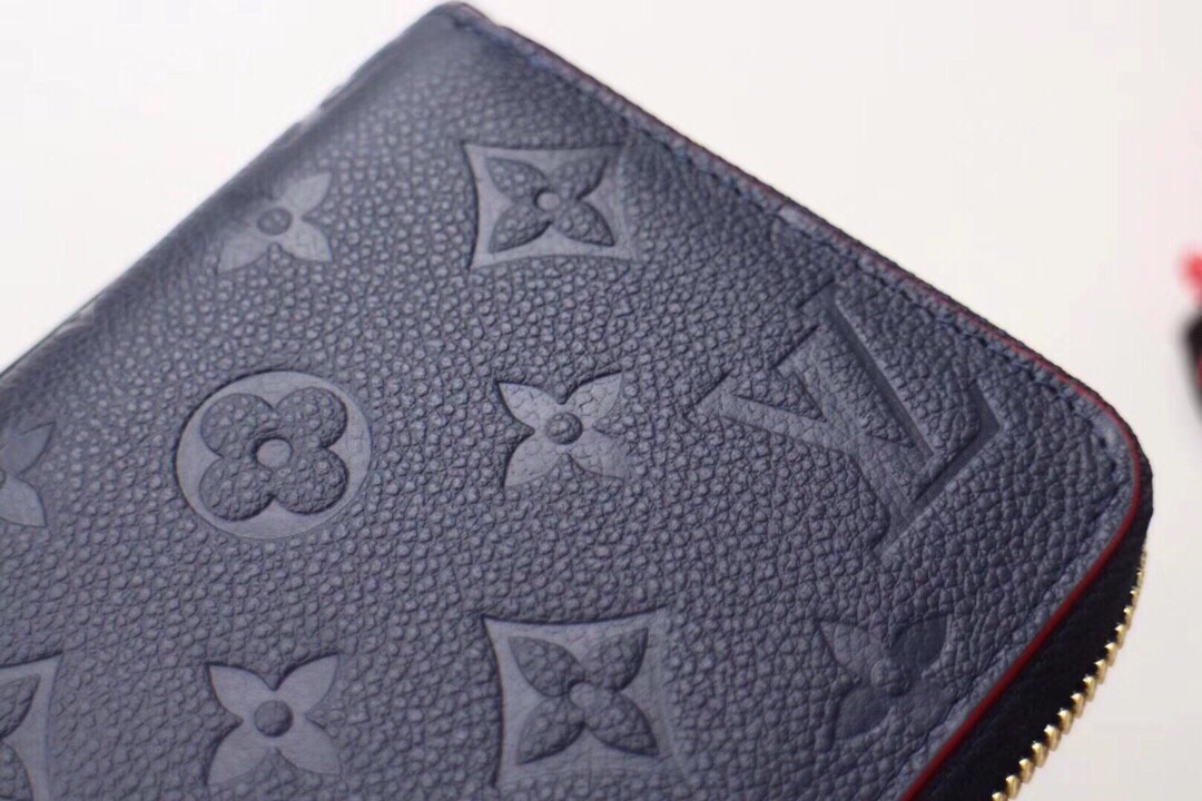 l0vis Vvtt0n zippy wallet monogram leather marine rouge m62121 19.5 x 10 cm