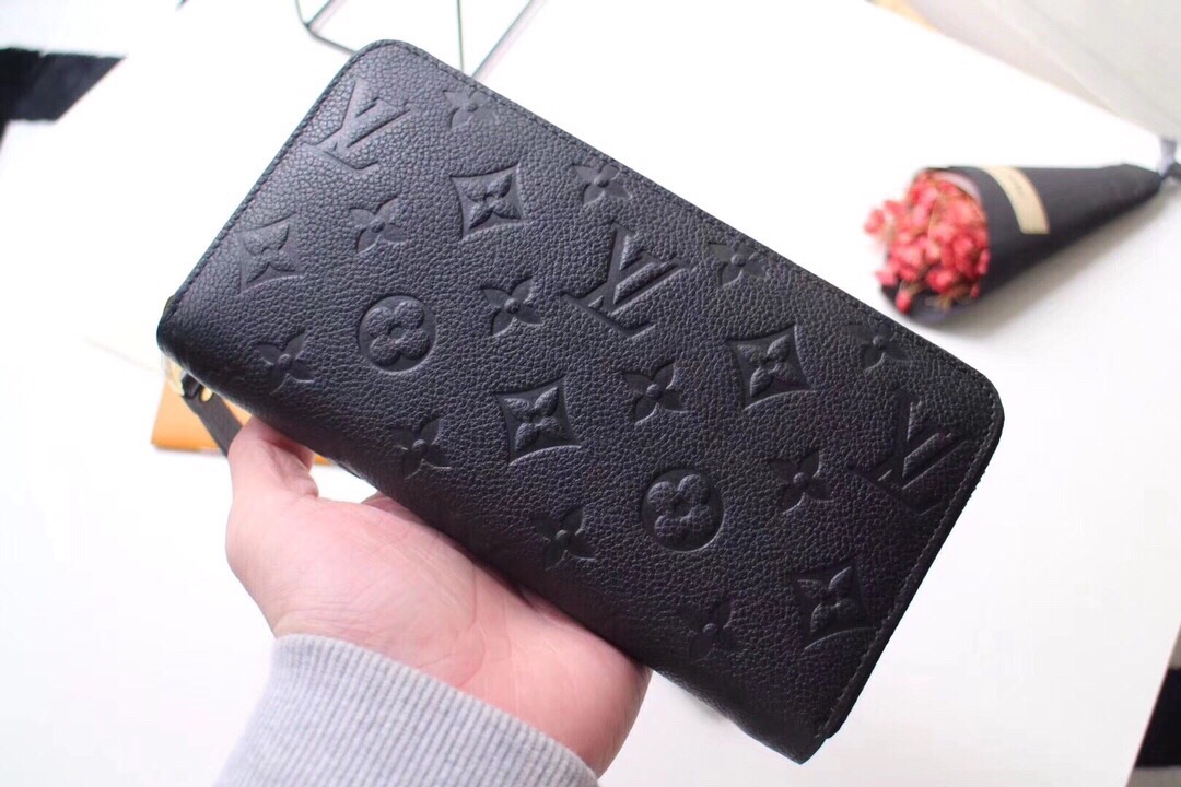 l0vis Vvtt0n zippy wallet monogram leather black m61864 19.5 x 10 cm