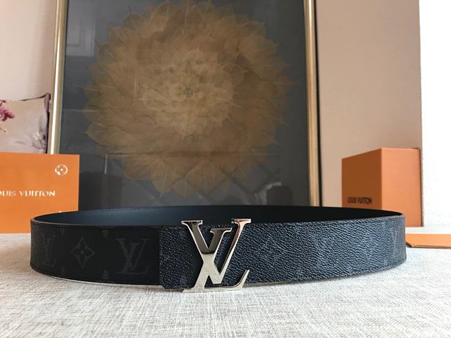 l0vis Vvtt0n monogram eclipse initiales belt silver-tone metal size 4 cm