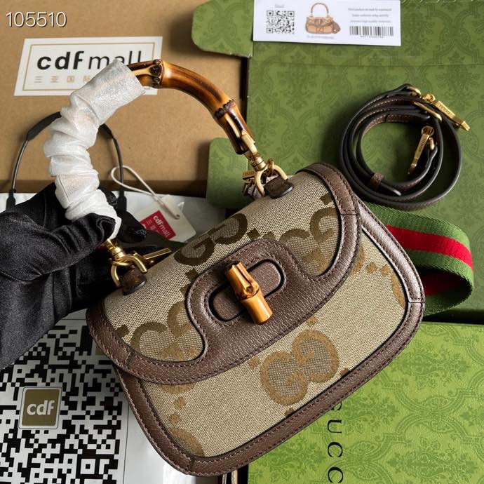 Gvc*1 original leather matching bag 21cm