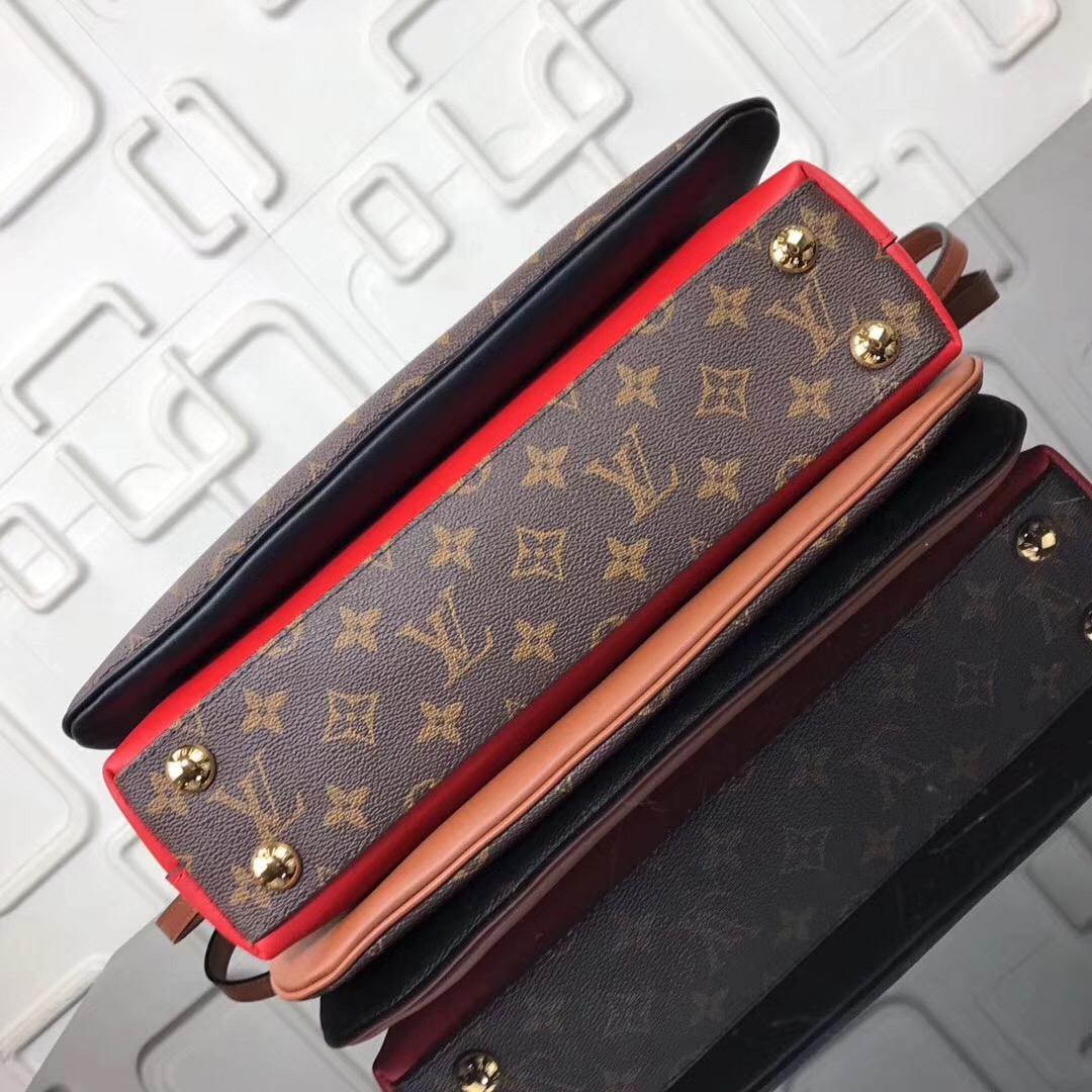 lv original single women bag m44254 old flower 33cm