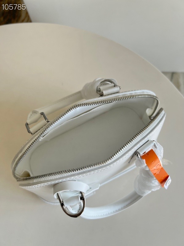 LV alma bag BB handbag M57341 white 23.5cm