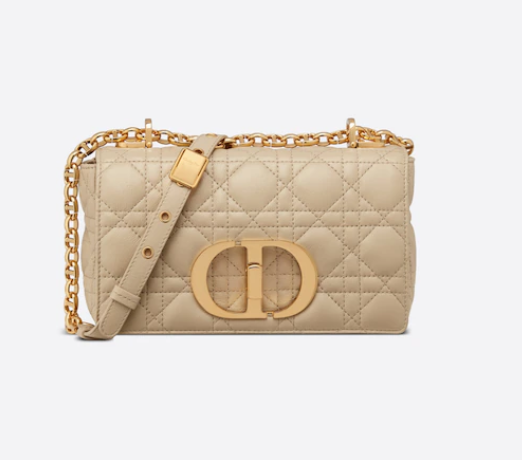 d10r small caro bag beige S*pple cannage calfskin m9241 20cm
