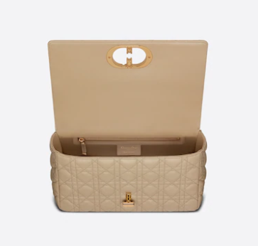 d10r small caro bag beige S*pple cannage calfskin m9241 20cm