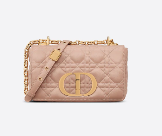 d10r small caro bag rose des vents S*pple cannage calfskin m9241 20cm