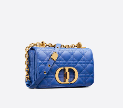 d10r small caro bag greek blue S*pple cannage calfskin m9241 20cm