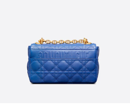 d10r small caro bag greek blue S*pple cannage calfskin m9241 20cm