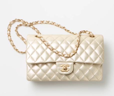 ch**el flap bag G01den & G01den chain 25cm