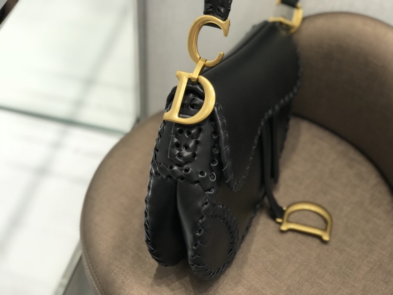 D10r saddle bag black woven style m0447cbaa 26 cm