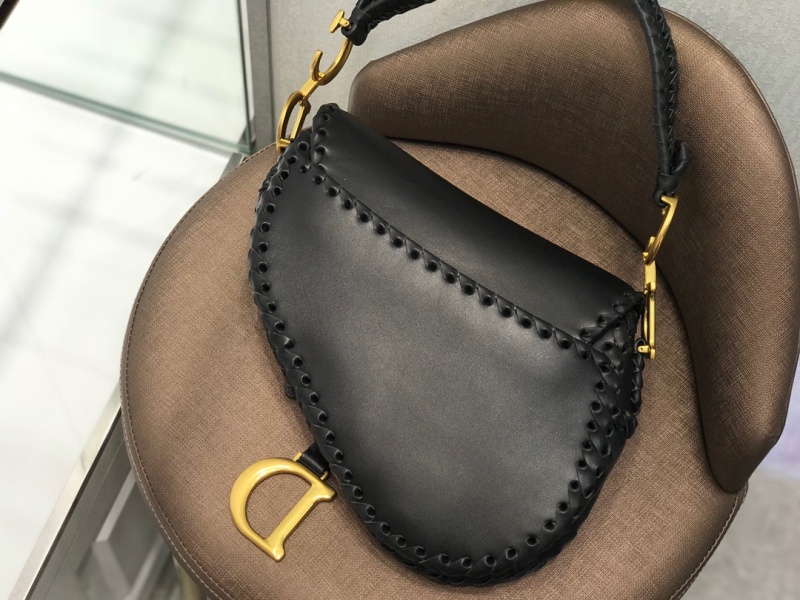 D10r saddle bag black woven style m0447cbaa 26 cm