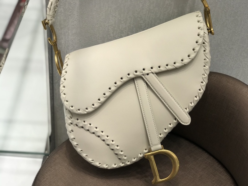 D10r saddle bag white woven style m0447cbaa 26 cm