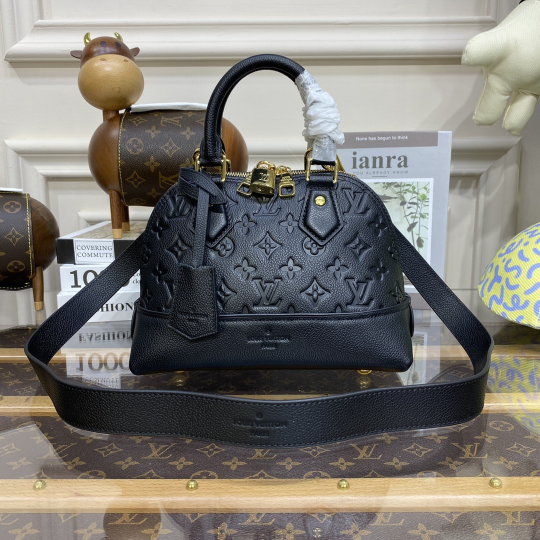 LV Neo Alma bag M44829 Black 25x18x12cm