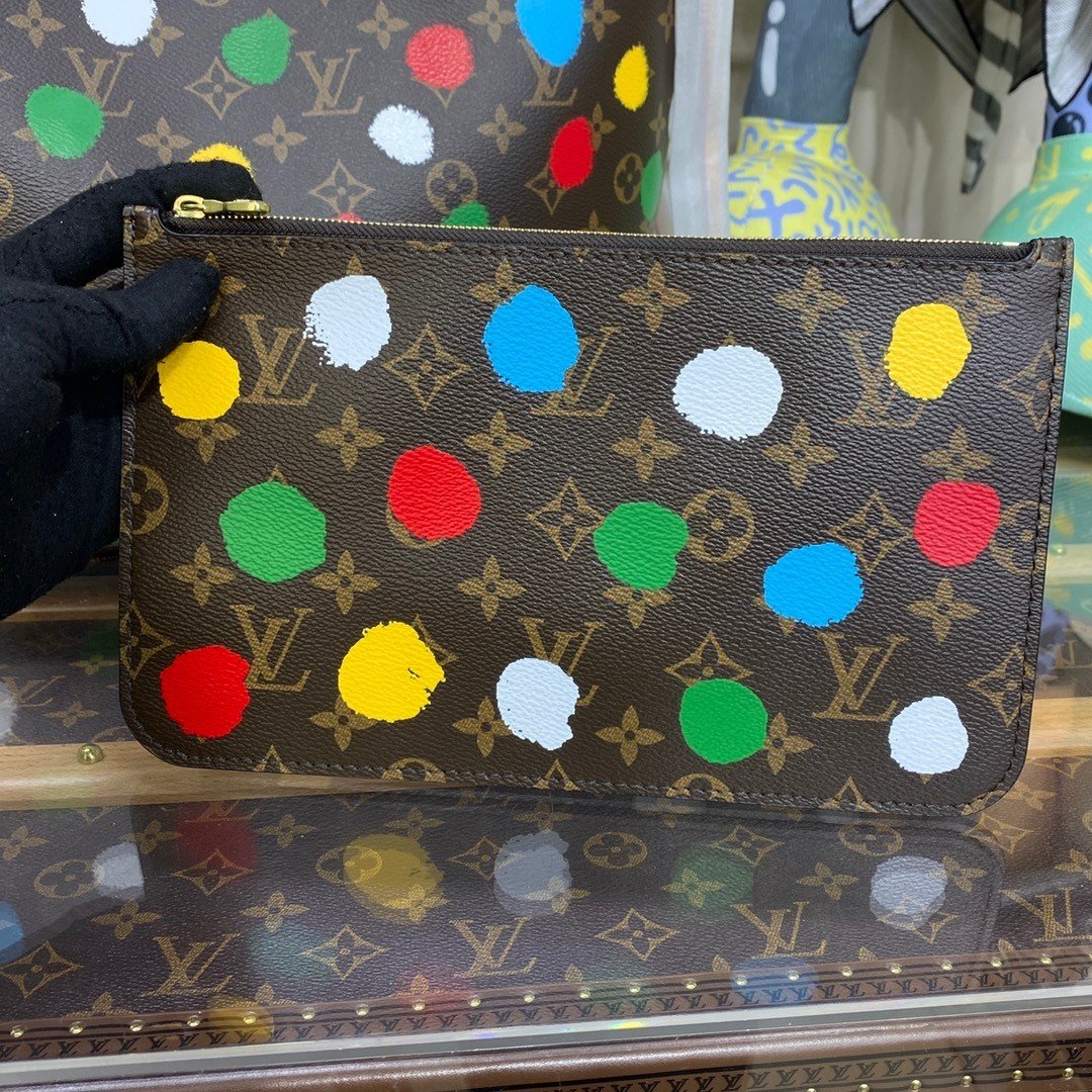 LV Neverfull bag MM LV x YK M46381 31 x 28 x 14 cm